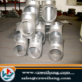 butt weld seamless carbon steel sch40 equal pipe tees